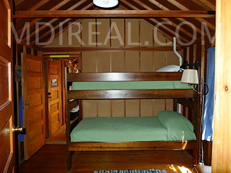 twin bunk beds at main house