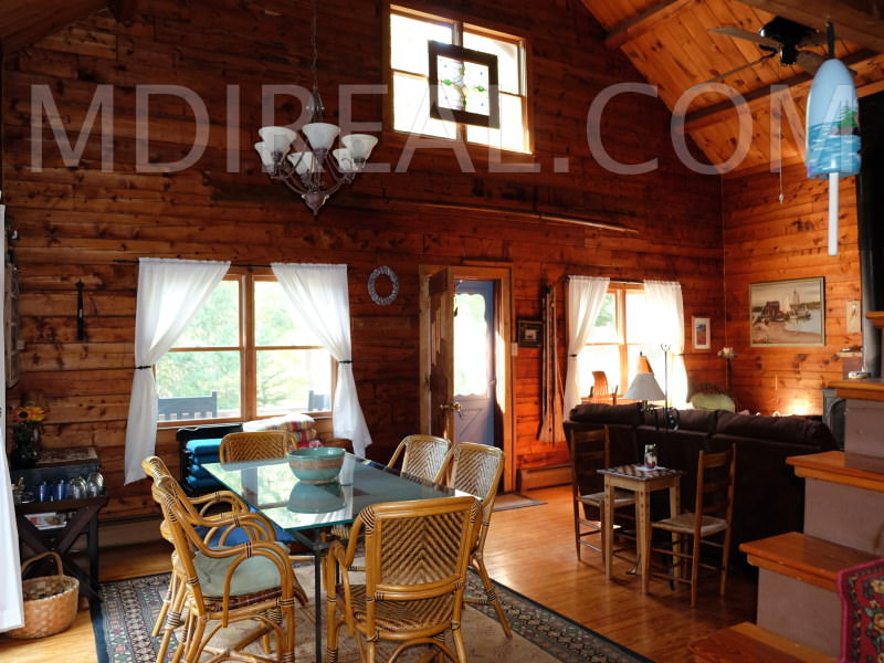 Dirigo Log Cabin